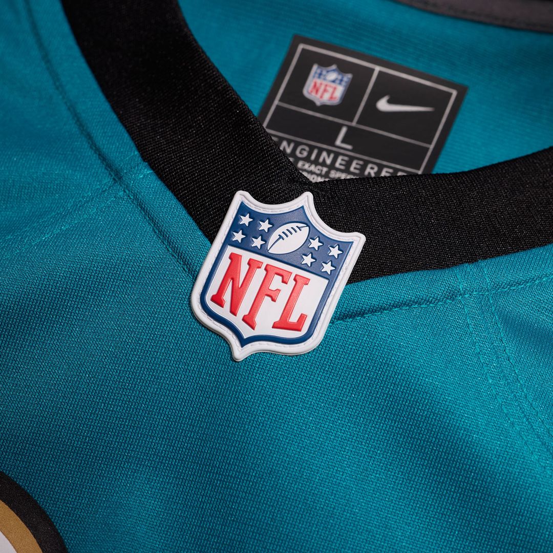 Men's Nike Jacksonville Jaguars Foye Oluokun Teal Prowler Throwback Player Game NFL Jersey
