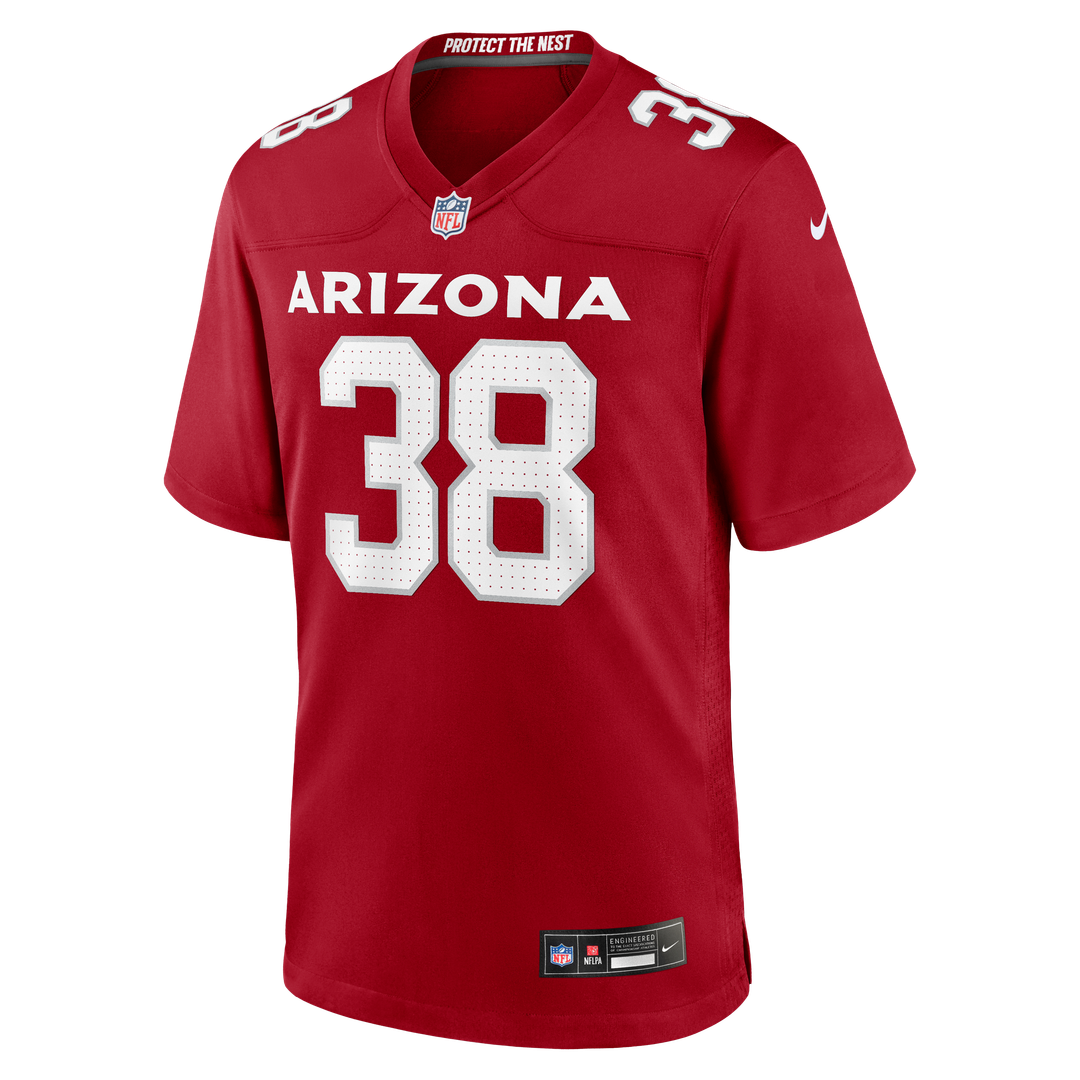 Men's Nike Arizona Cardinals Chad Ryland Cardinal Team Game NFL Jersey