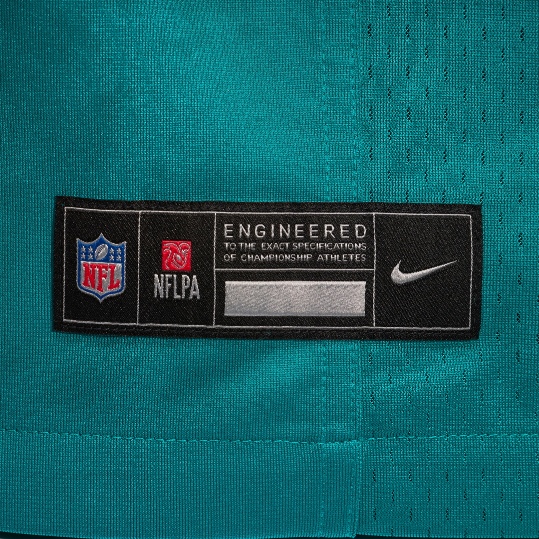 Men's Nike Miami Dolphins Jacob Rodriguez Aqua Alternate Game NFL Jersey