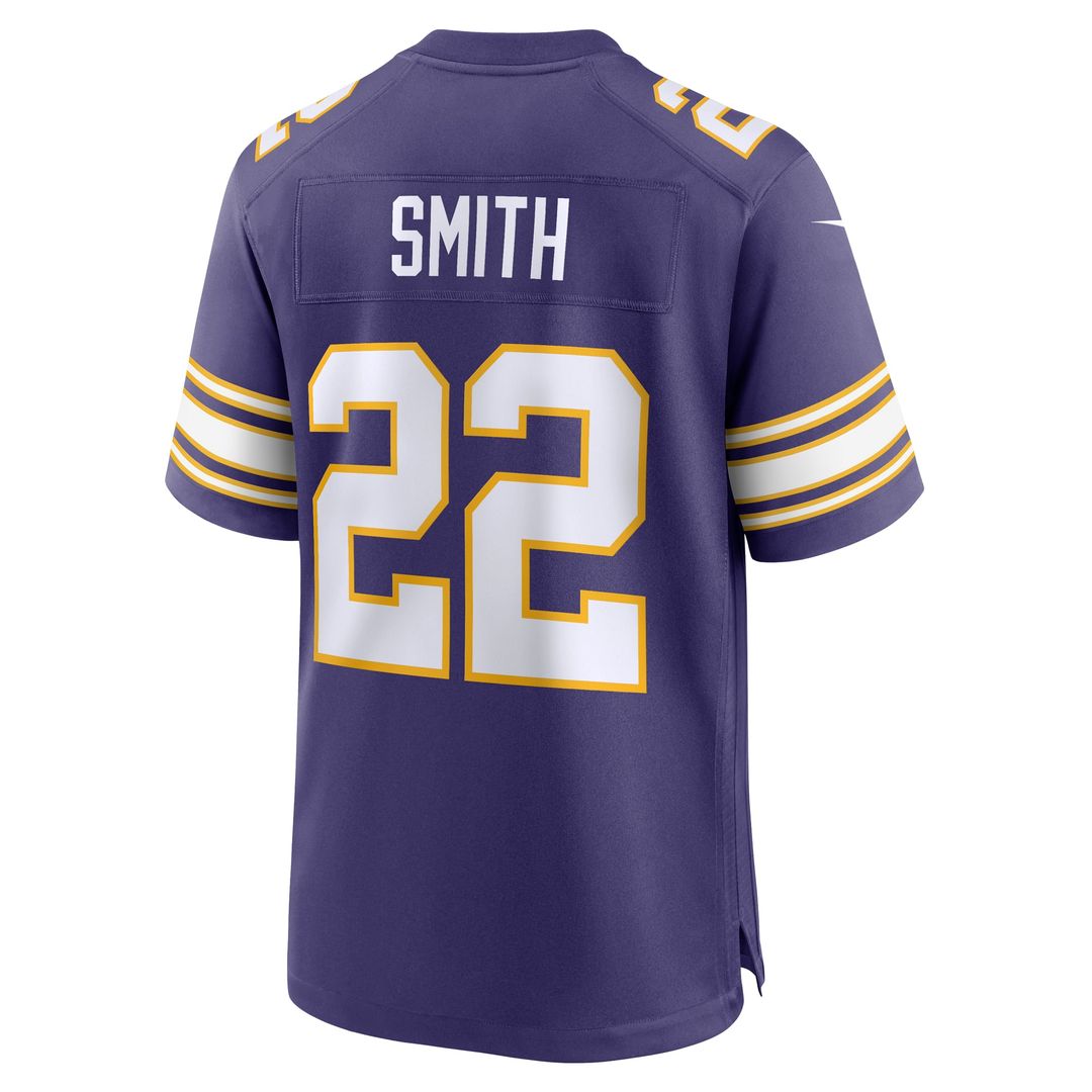 Men's Nike Minnesota Vikings Harrison Smith White Alternate Game NFL Jersey