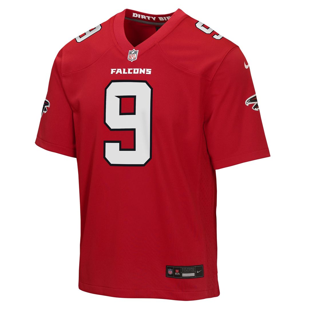 Youth Nike Atlanta Falcons Michael Penix Jr. Red Game NFL Jersey