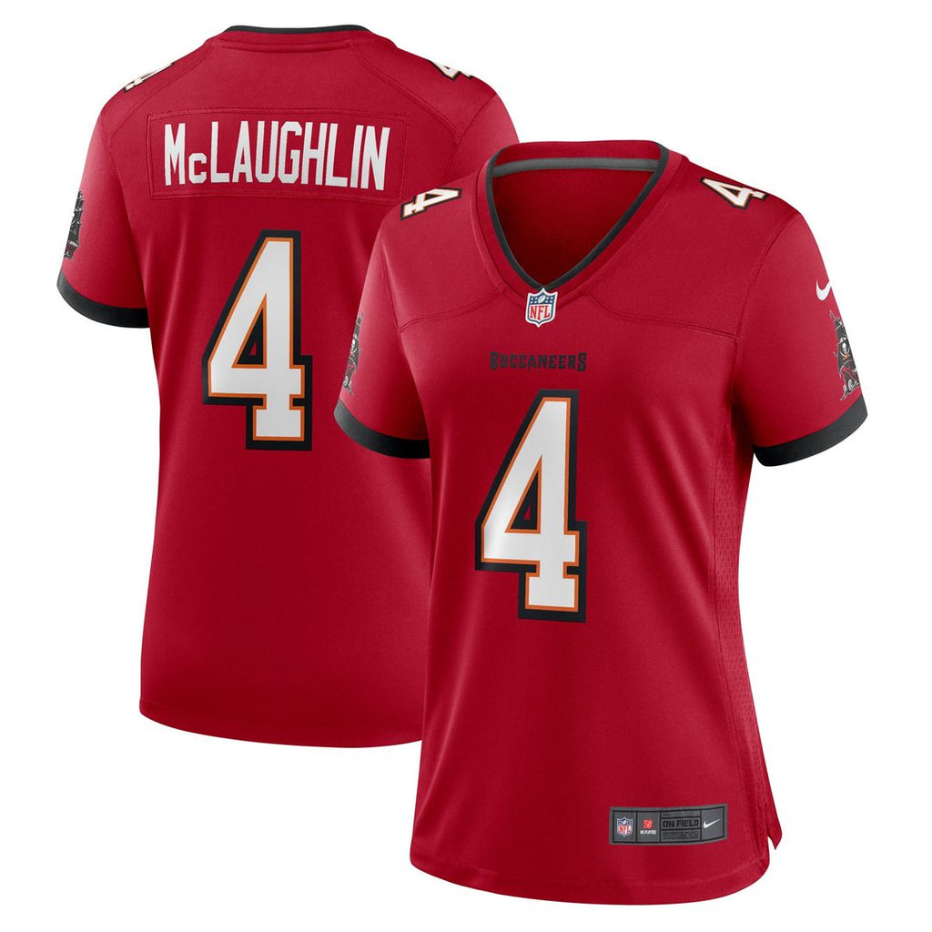 Women's Nike Tampa Bay Buccaneers Chase McLaughlin Red Game Player NFL Jersey