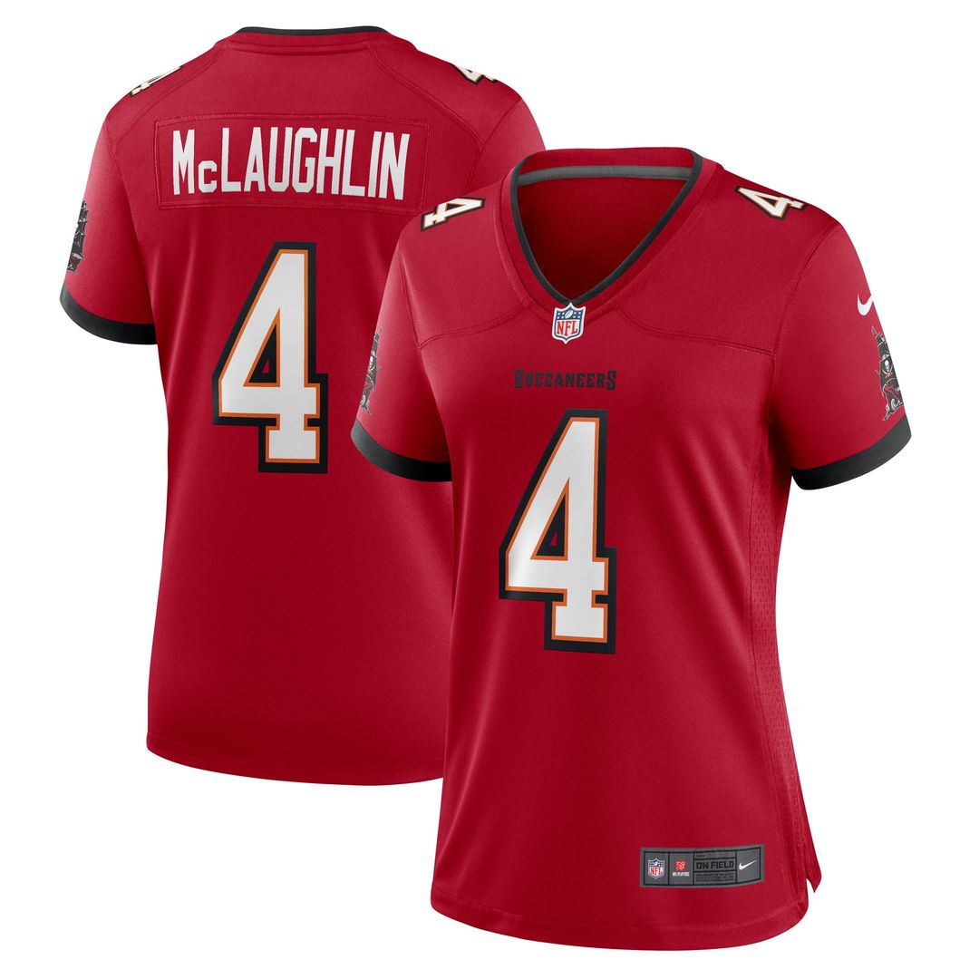 Women's Nike Tampa Bay Buccaneers Chase McLaughlin Red Game Player NFL Jersey