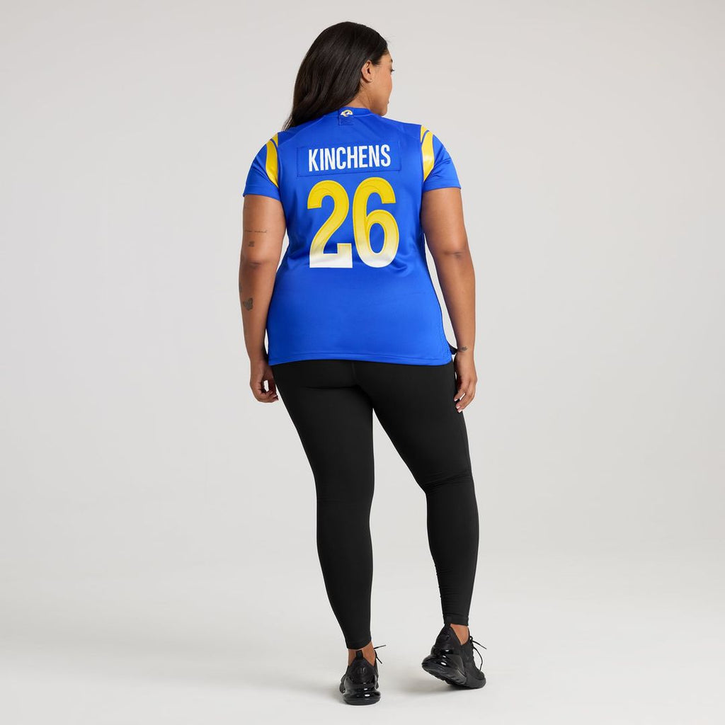 Women's Nike Los Angeles Rams Kamren Kinchens Royal Game NFL Jersey
