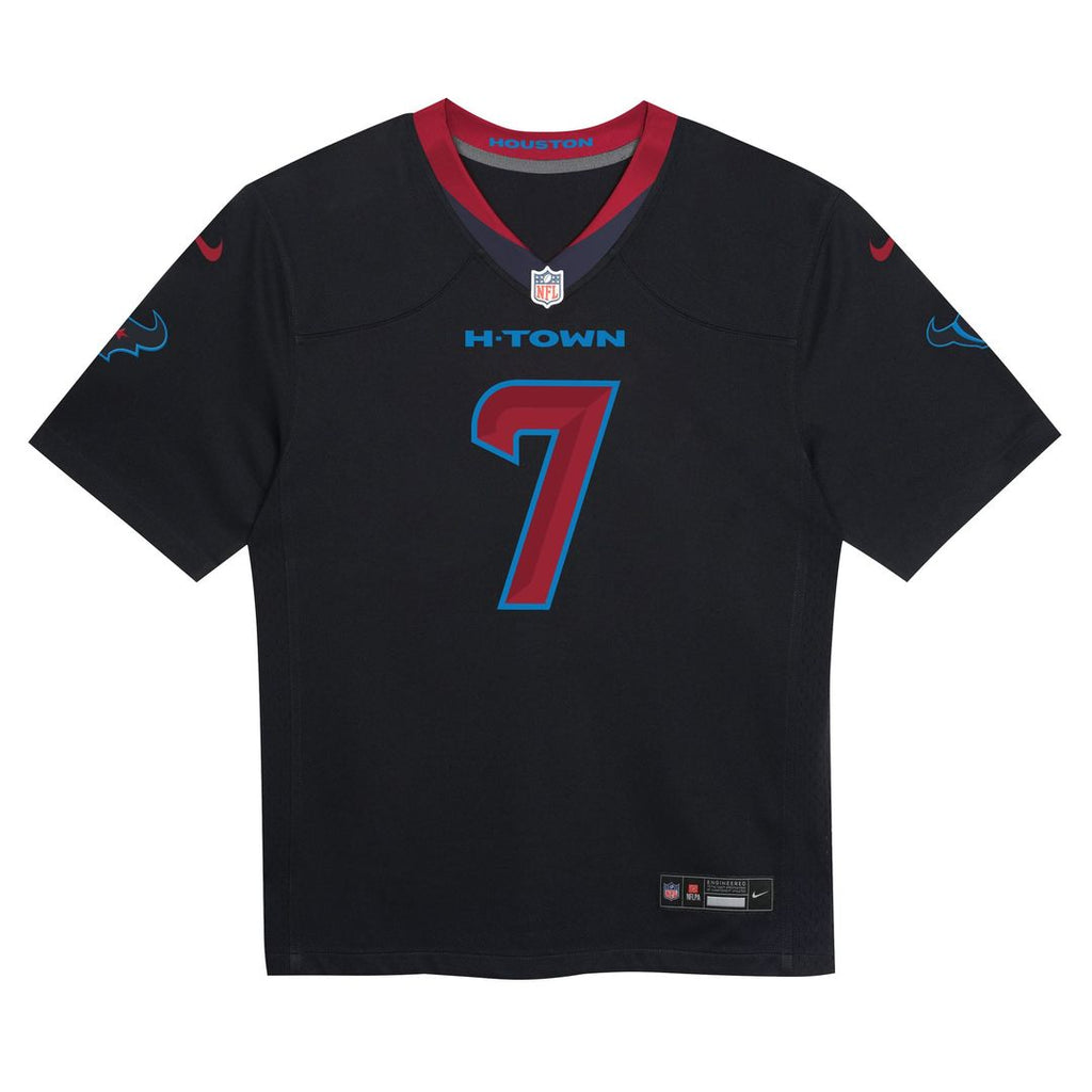 Preschool Nike Houston Texans C.J. Stroud Navy Alternate Player Game NFL Jersey