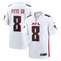 Men's Nike Atlanta Falcons Kyle Pitts Sr. White Game NFL Jersey