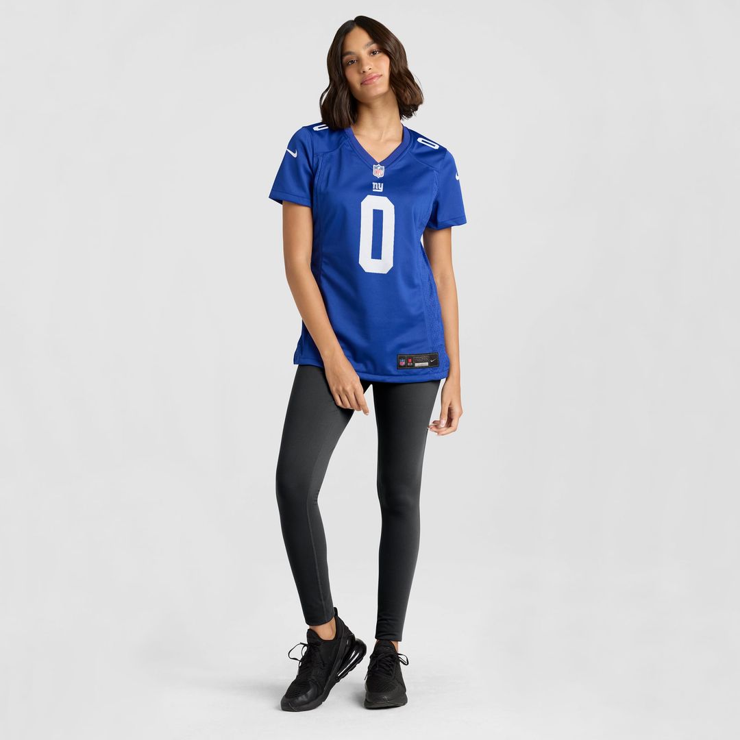 Women's Nike New York Giants Brian Burns Royal Game Player NFL Jersey