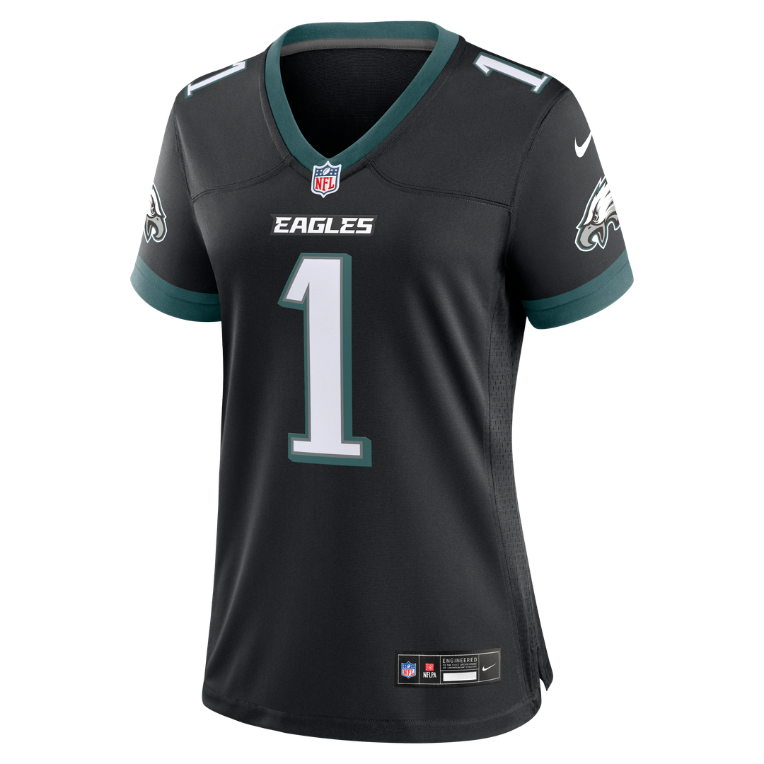 Women's Nike Philadelphia Eagles Jalen Hurts White Game NFL Jersey