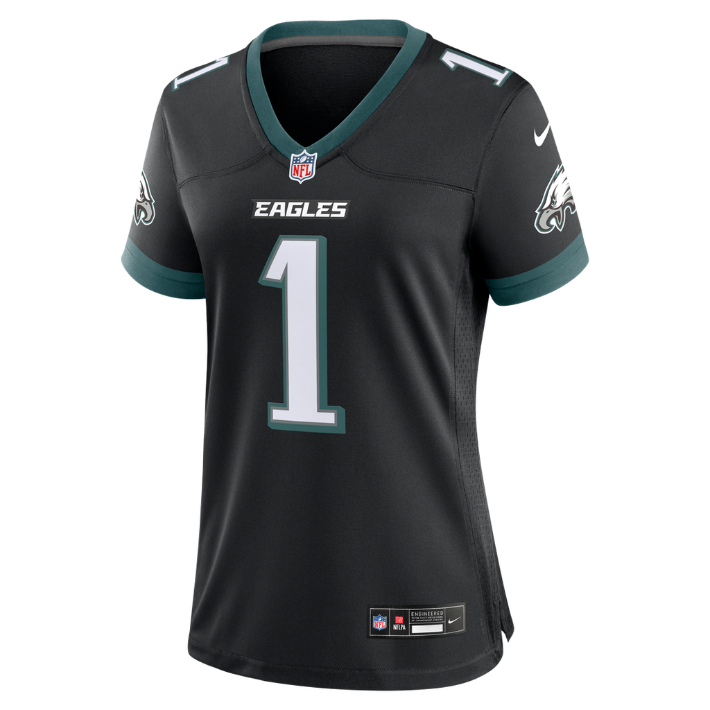 Women's Nike Philadelphia Eagles Jalen Hurts Kelly Green Game Player NFL Jersey