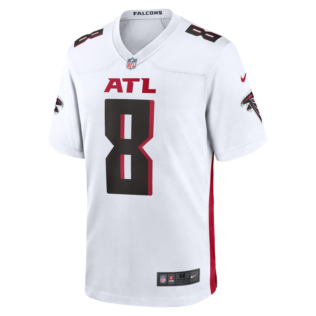 Men's Nike Atlanta Falcons Kyle Pitts White Game Player NFL Jersey