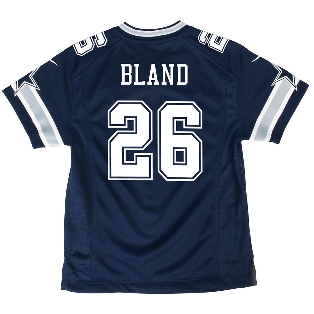 Youth Nike Dallas Cowboys DaRon Bland Navy Game NFL Jersey