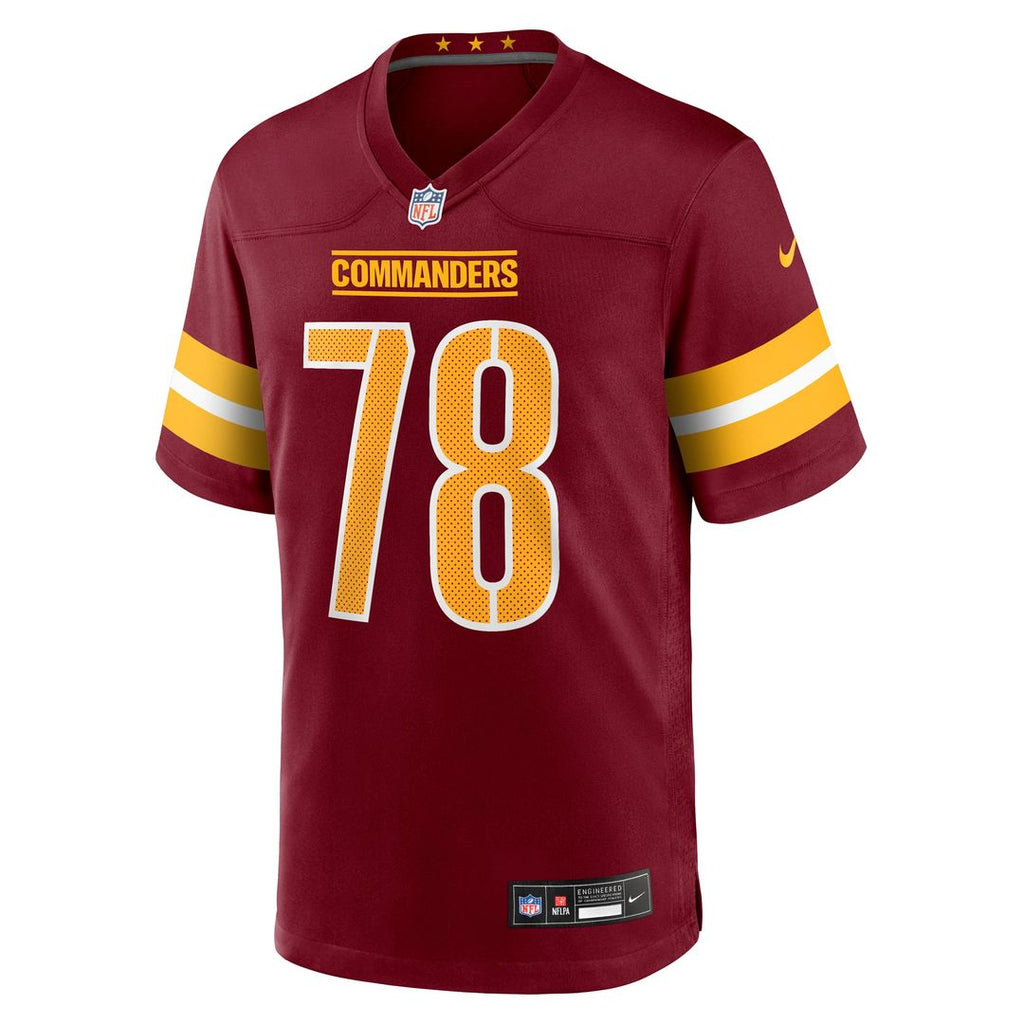 Men's Nike Washington Commanders Laremy Tunsil Burgundy Team Game NFL Jersey