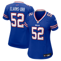 Women's Nike Buffalo Bills Kaleb Elarms-Orr Royal Team Game NFL Jersey