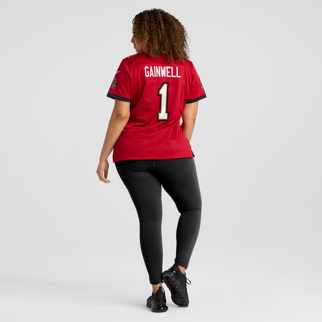 Women's Nike Tampa Bay Buccaneers Kenneth Gainwell Red Team Game NFL Jersey