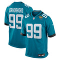 Men's Nike Jacksonville Jaguars Ruke Orhorhoro Teal Team Game NFL Jersey