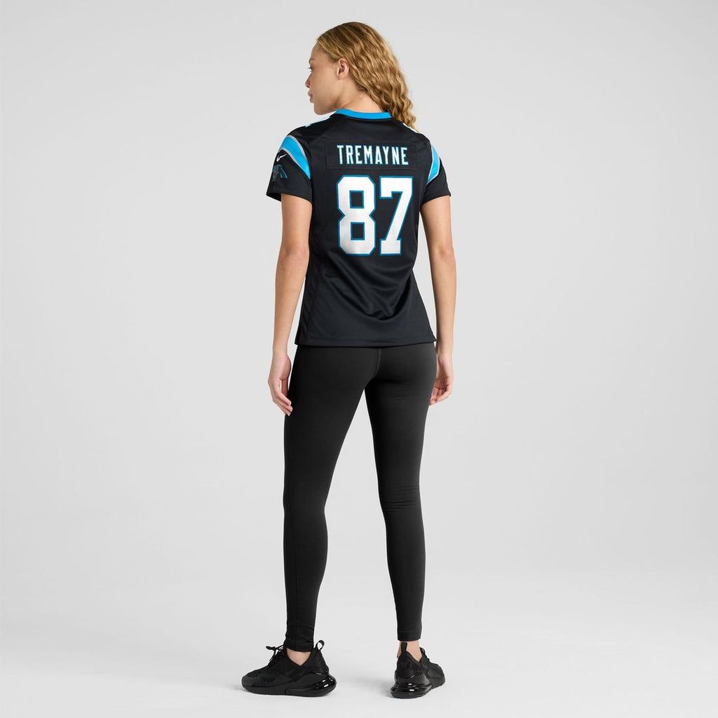 Women's Nike Carolina Panthers Brycen Tremayne Black Team Game NFL Jersey