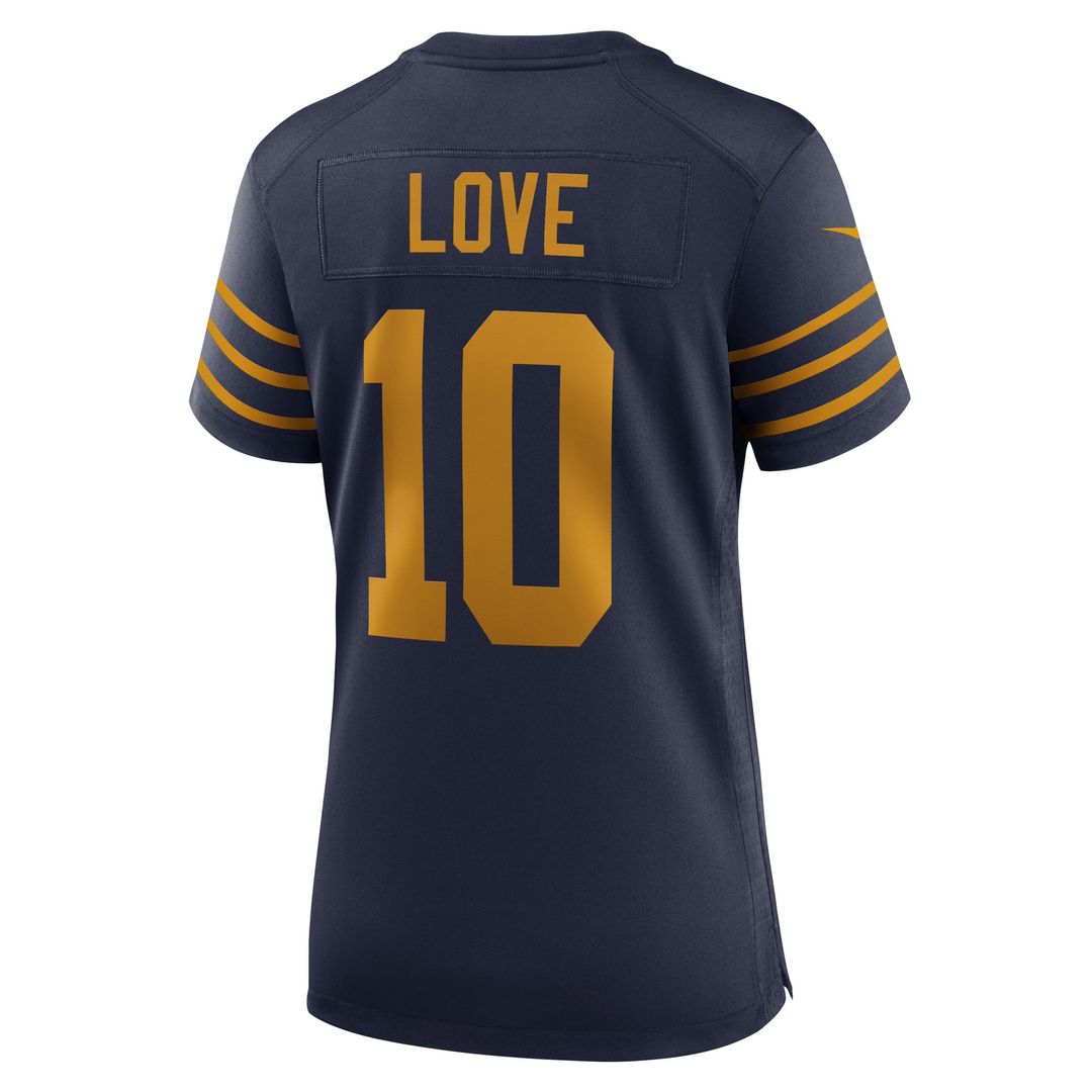 Women's Nike Green Bay Packers Jordan Love Green Game NFL Jersey