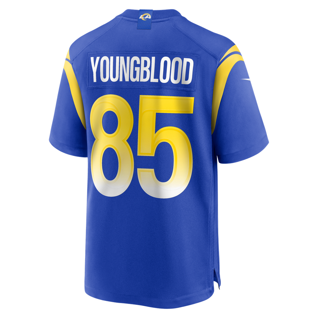 Men's Nike Los Angeles Rams Jack Youngblood Royal Game Retired Player NFL Jersey