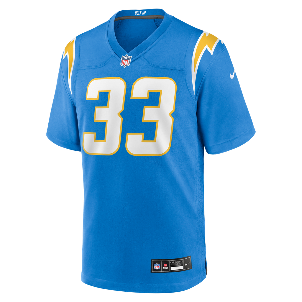 Men's Nike Los Angeles Chargers Derwin James Powder Blue Game Player NFL Jersey