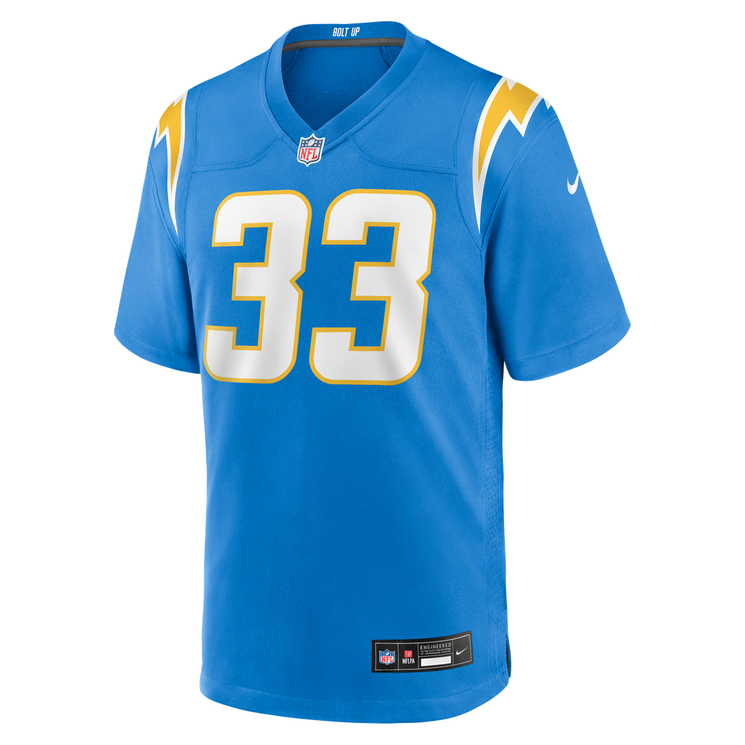 Men's Nike Los Angeles Chargers Derwin James Powder Blue Game Player NFL Jersey