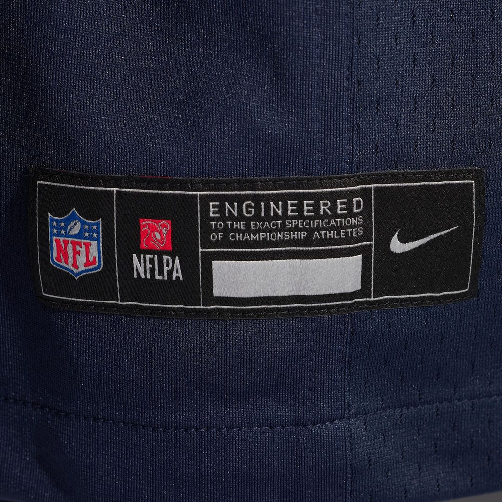 Men's Nike Chicago Bears Kyler Gordon Navy Game Player NFL Jersey