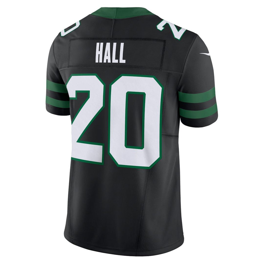 Men's Nike New York Jets Breece Hall Legacy White Vapor F.U.S.E. Limited NFL Jersey