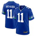 Men's Nike Seattle Seahawks Jaxon Smith-Njigba Royal Throwback Player Game NFL Jersey