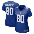 Women's Nike New York Giants Gunner Olszewski Royal Game NFL Jersey