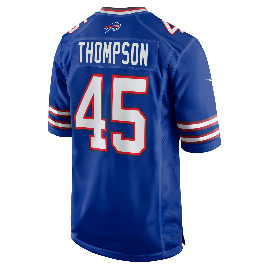 Men's Nike Buffalo Bills Shaq Thompson Royal Team Game NFL Jersey