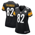 Women's Nike Pittsburgh Steelers John Stallworth Black Retired Player NFL Jersey