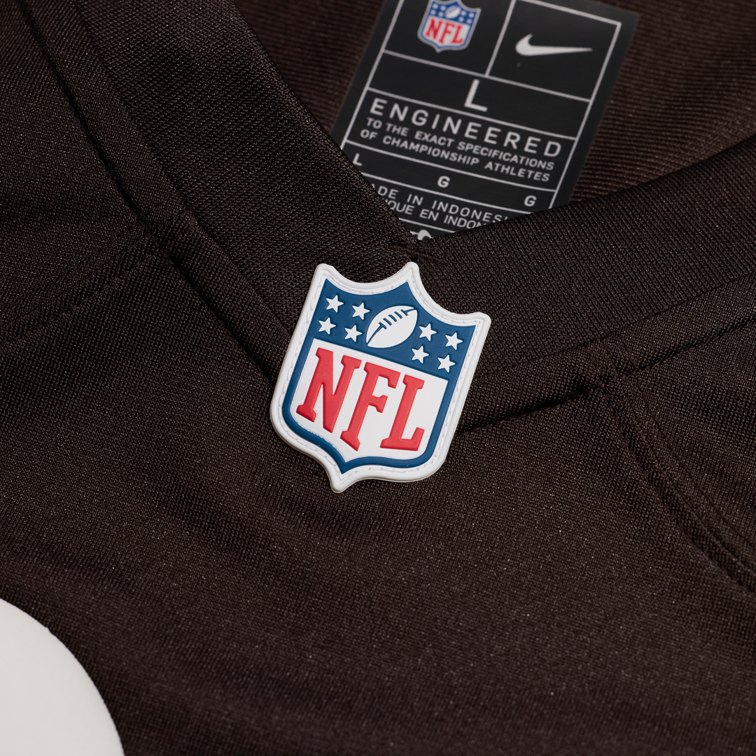Men's Nike Cleveland Browns Rayshawn Jenkins Brown Team Game NFL Jersey
