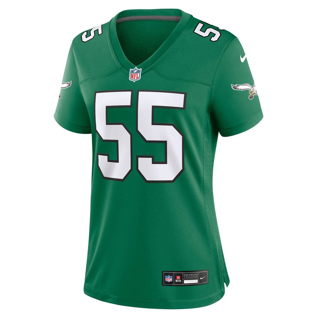 Women's Nike Philadelphia Eagles Brandon Graham Kelly Green Alternate Game NFL Jersey