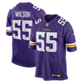 Men's Nike Minnesota Vikings Eric Wilson Purple Team Game NFL Jersey