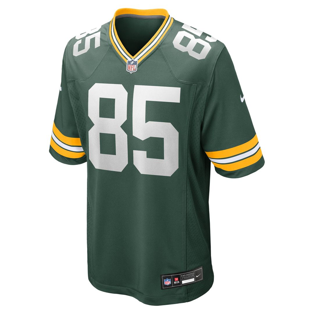 Men's Nike Green Bay Packers Tucker Kraft Green Game NFL Jersey