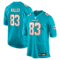 Men's Nike Miami Dolphins Darren Waller Aqua Team Game NFL Jersey