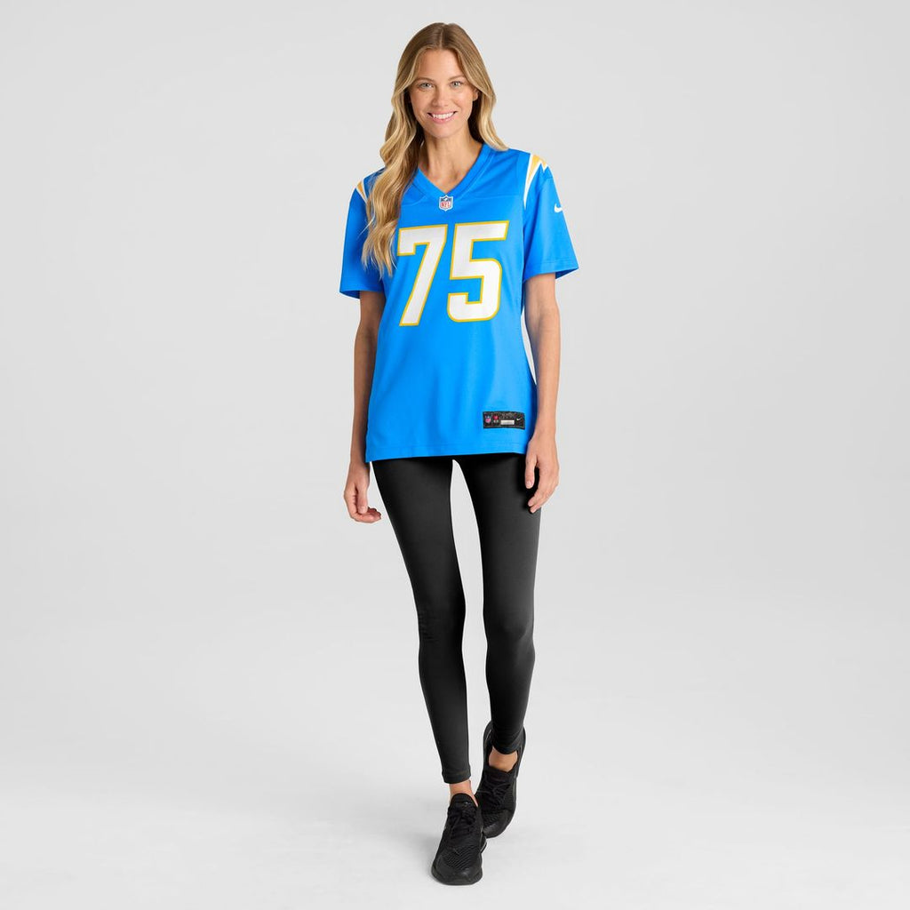 Women's Nike Los Angeles Chargers Bradley Bozeman Powder Blue Game NFL Jersey