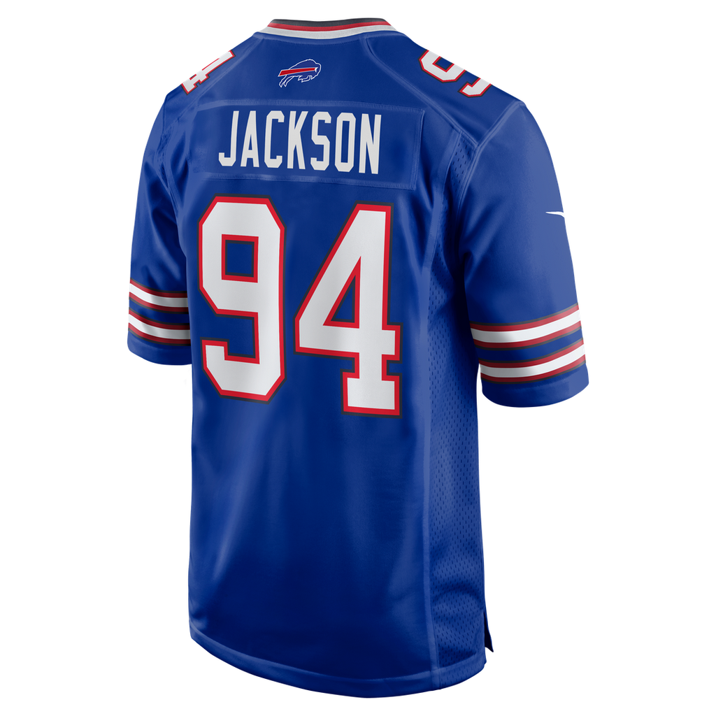 Men's Nike Buffalo Bills Landon Jackson Royal Team Game NFL Jersey