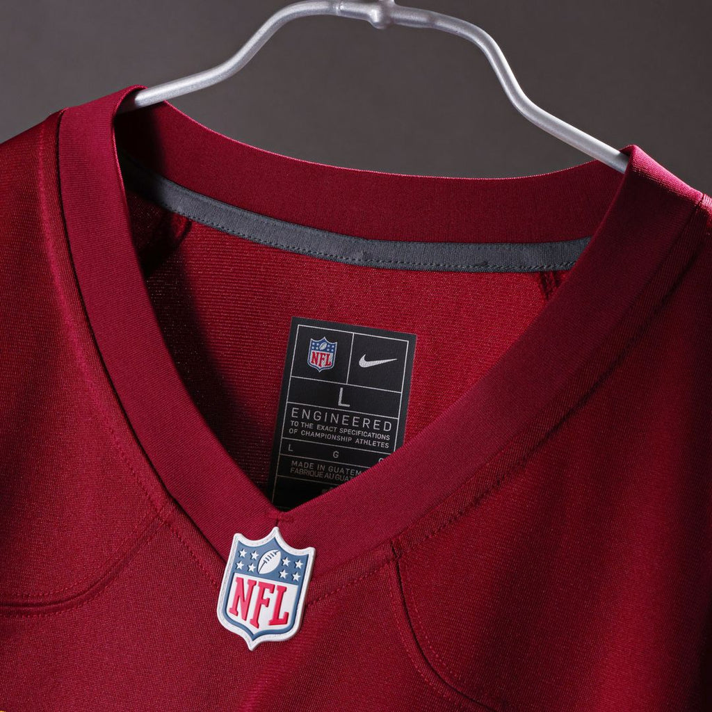Men's Nike Washington Commanders Hail Raiser Jayden Daniels Black Alternate Game NFL Jersey