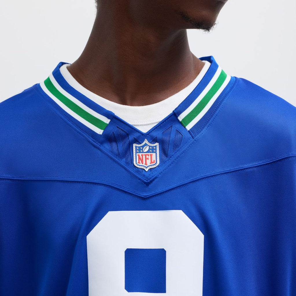 Men's Nike Seattle Seahawks Kenneth Walker III Royal Vapor F.U.S.E. Limited NFL Jersey