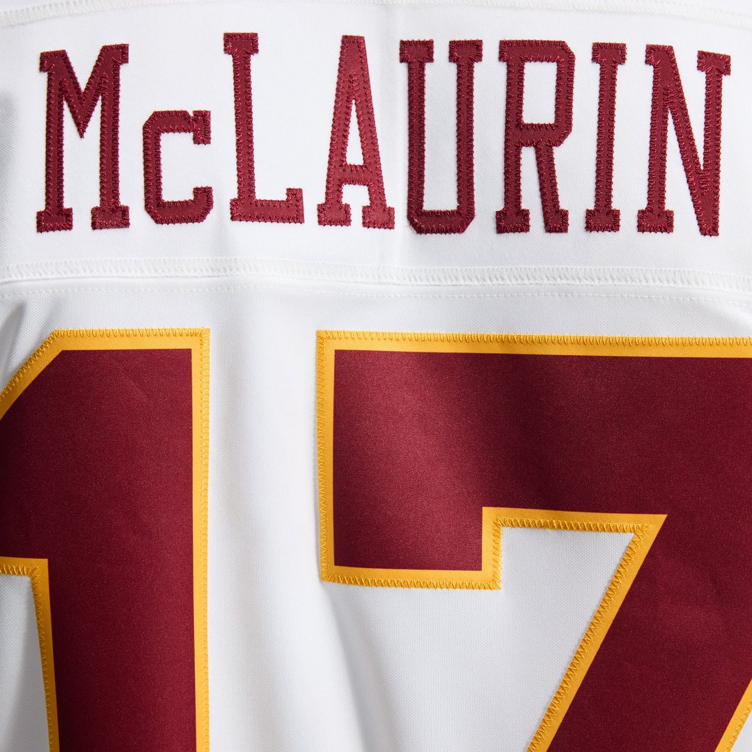 Men's Nike Washington Commanders Terry McLaurin White Vapor F.U.S.E. Stitched Limited NFL Jersey