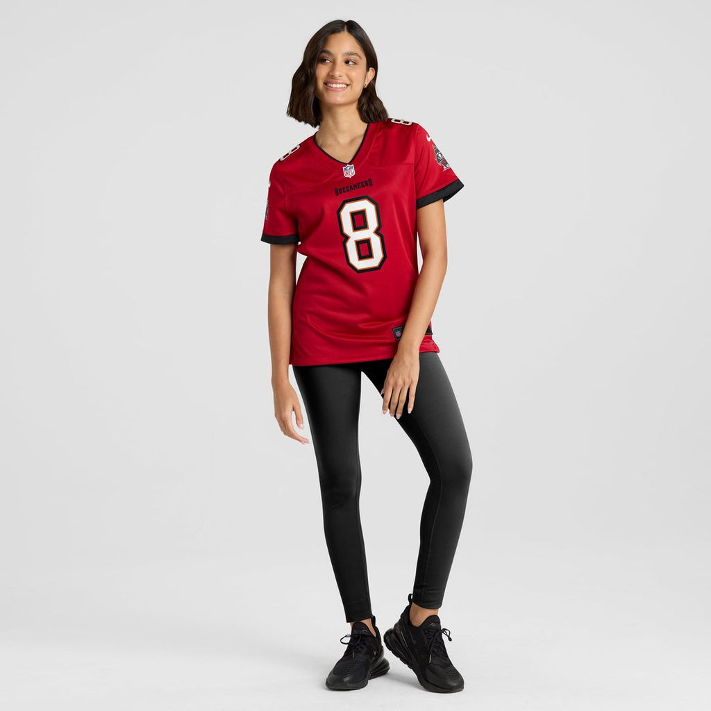 Women's Nike Tampa Bay Buccaneers SirVocea Dennis Red Game NFL Jersey