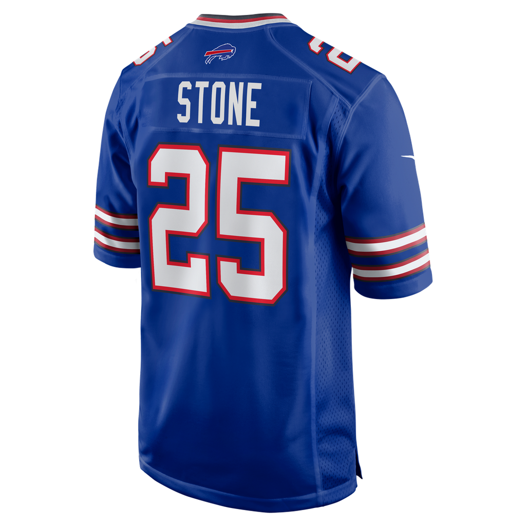 Men's Nike Buffalo Bills Geno Stone Royal Team Game NFL Jersey
