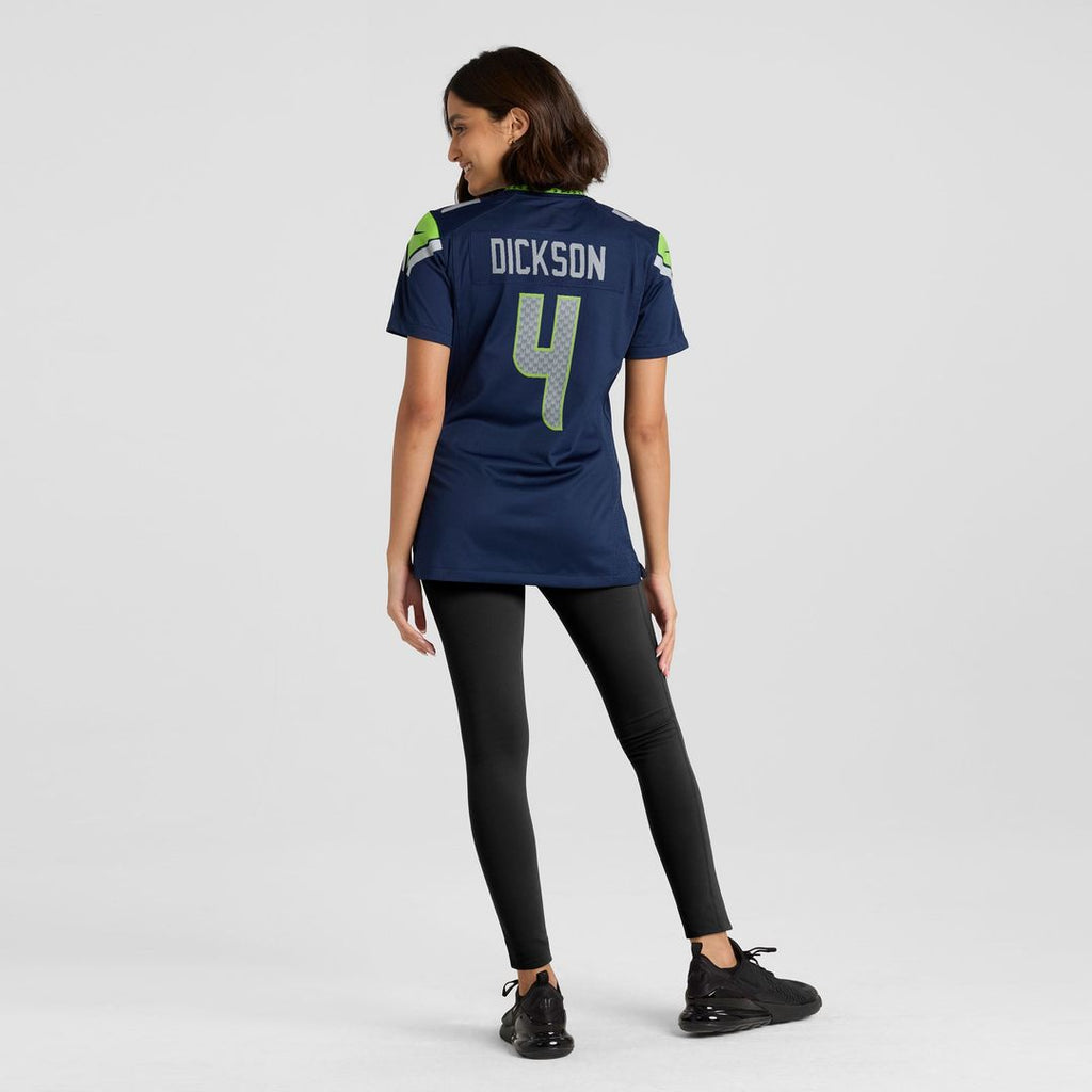 Women's Nike Seattle Seahawks Michael Dickson College Navy Team Game NFL Jersey