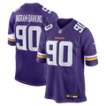 Men's Nike Minnesota Vikings Tyrion Ingram-Dawkins Purple Team Game NFL Jersey