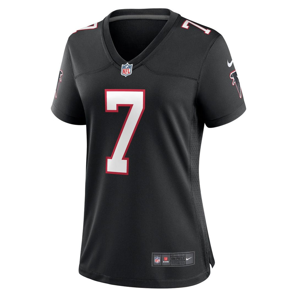 Women's Nike Atlanta Falcons Bijan Robinson White Game NFL Jersey