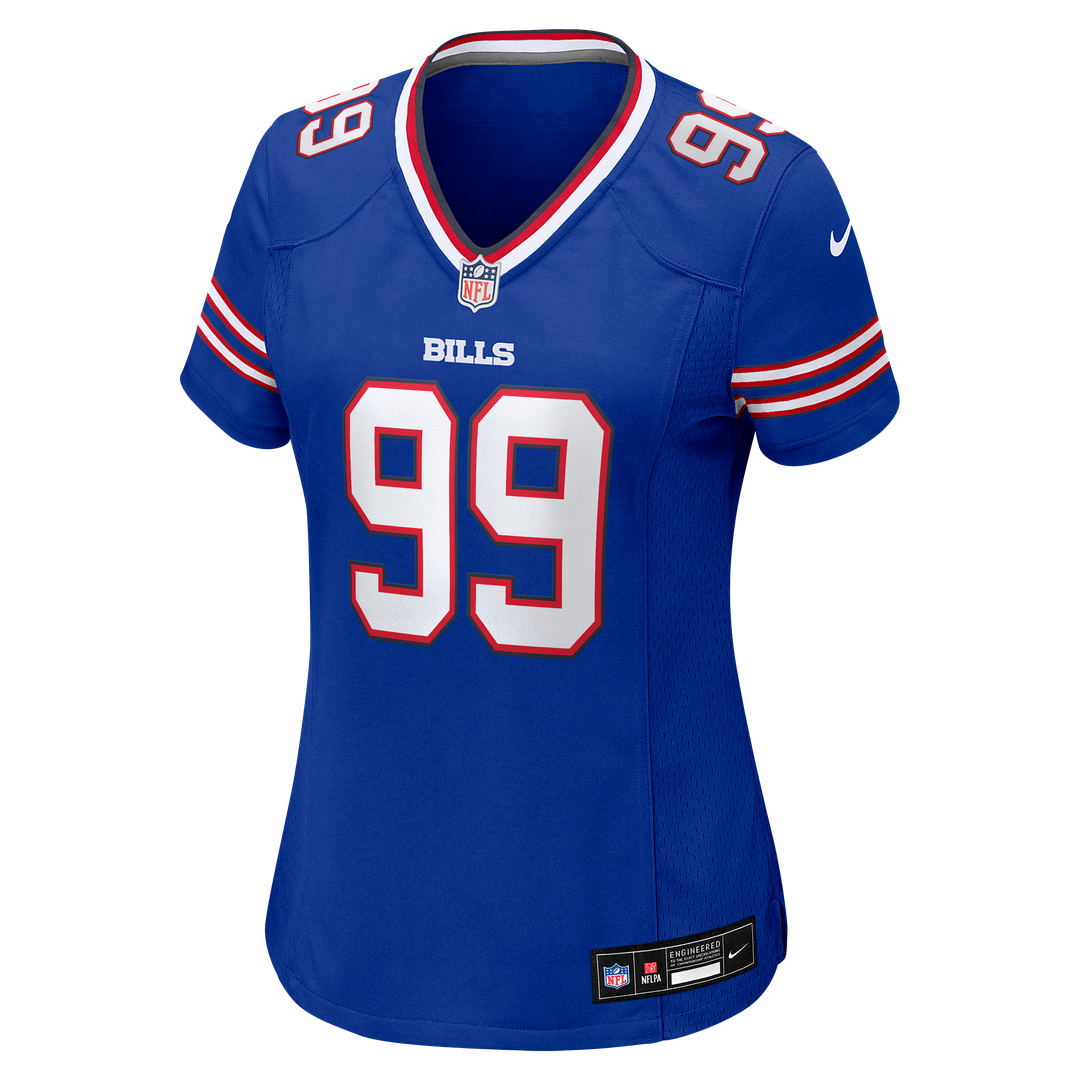 Women's Nike Buffalo Bills T.J. Parker Royal Team Game NFL Jersey