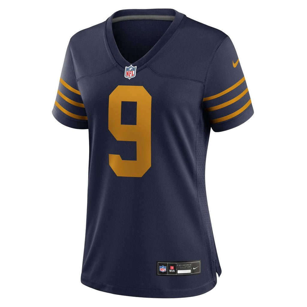Women's Nike Green Bay Packers Christian Watson Navy The 1923 Classic Game NFL Jersey
