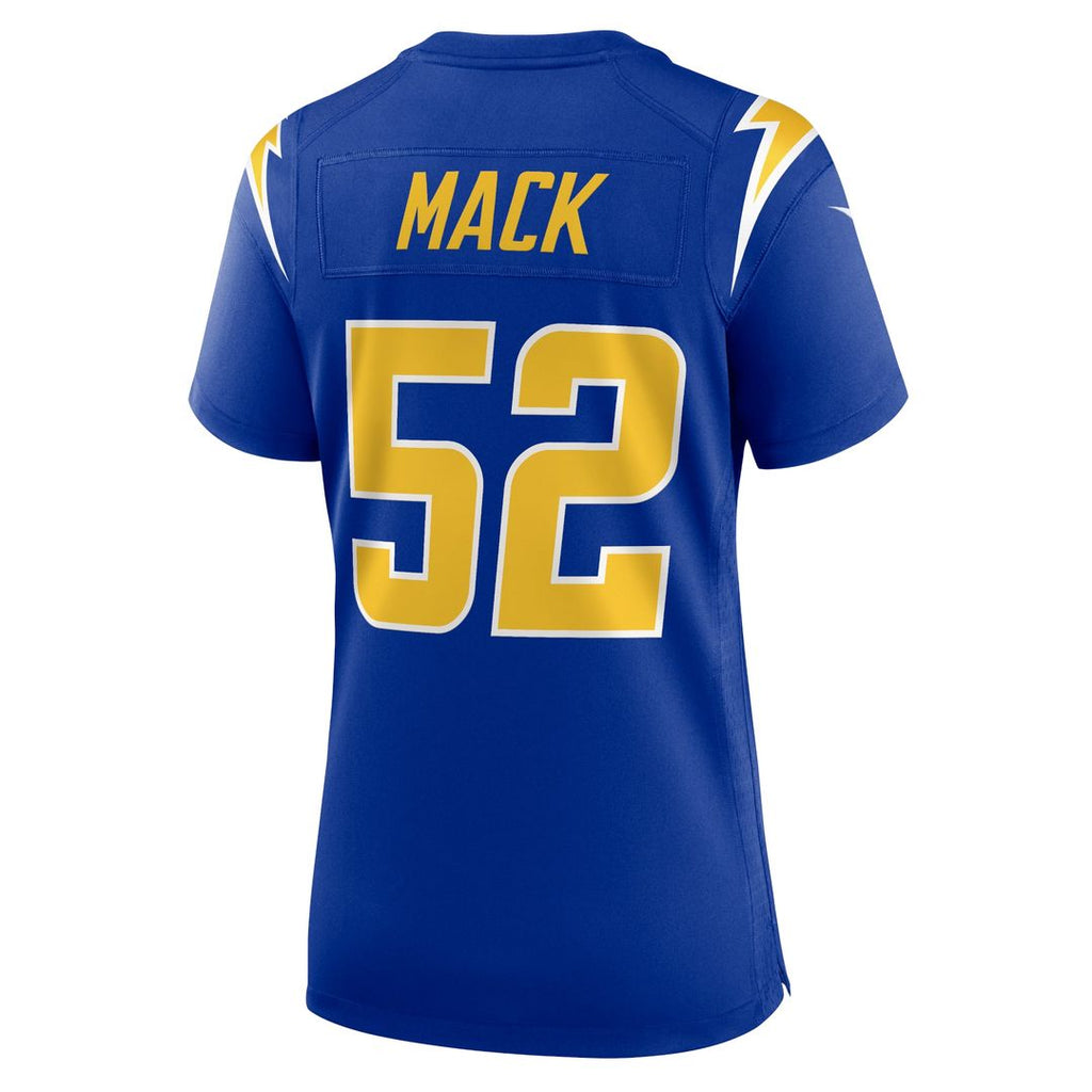 Women's Nike Los Angeles Chargers Khalil Mack Royal Alternate Game NFL Jersey