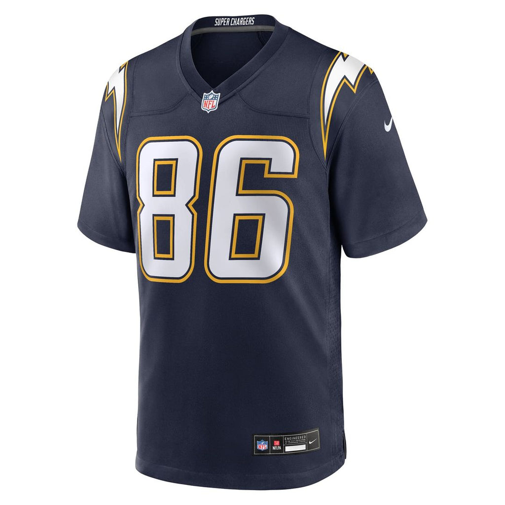 Men's Nike Los Angeles Chargers Oronde Gadsden Navy Alternate 2 Super Chargers Game NFL Jersey