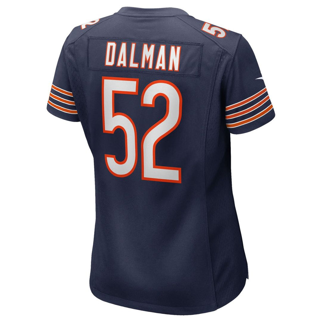Women's Nike Chicago Bears Drew Dalman Navy Team Game NFL Jersey